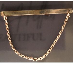 Vintage Gold Filled Tie Clip